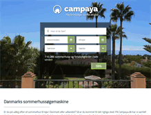 Tablet Screenshot of campaya.dk