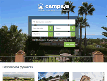 Tablet Screenshot of campaya.fr