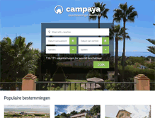 Tablet Screenshot of campaya.nl