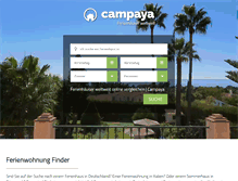 Tablet Screenshot of campaya.de